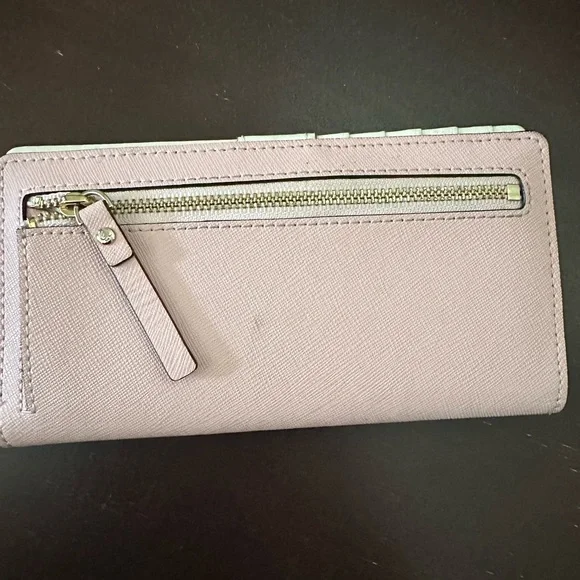 Kate spade ♠️ New York Madison Large Slim Saffiano Leather Bifold Wallet - Picture 3 of 7